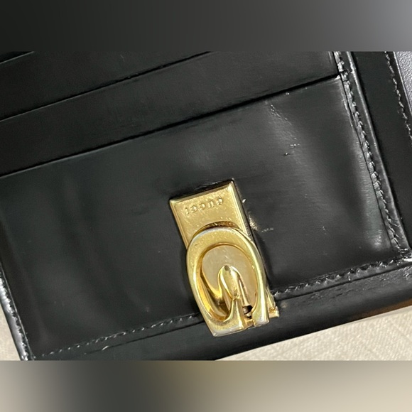 GUCCI GG Marmont Leather Bifold Compact Wallet Vintage - Picture 5 of 15